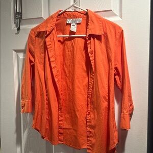 Jones & Co Vibrant Orange Top